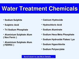 ATE water treatment chemicals